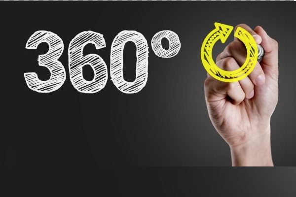 A panoramic image depicts a field of view considerably wider